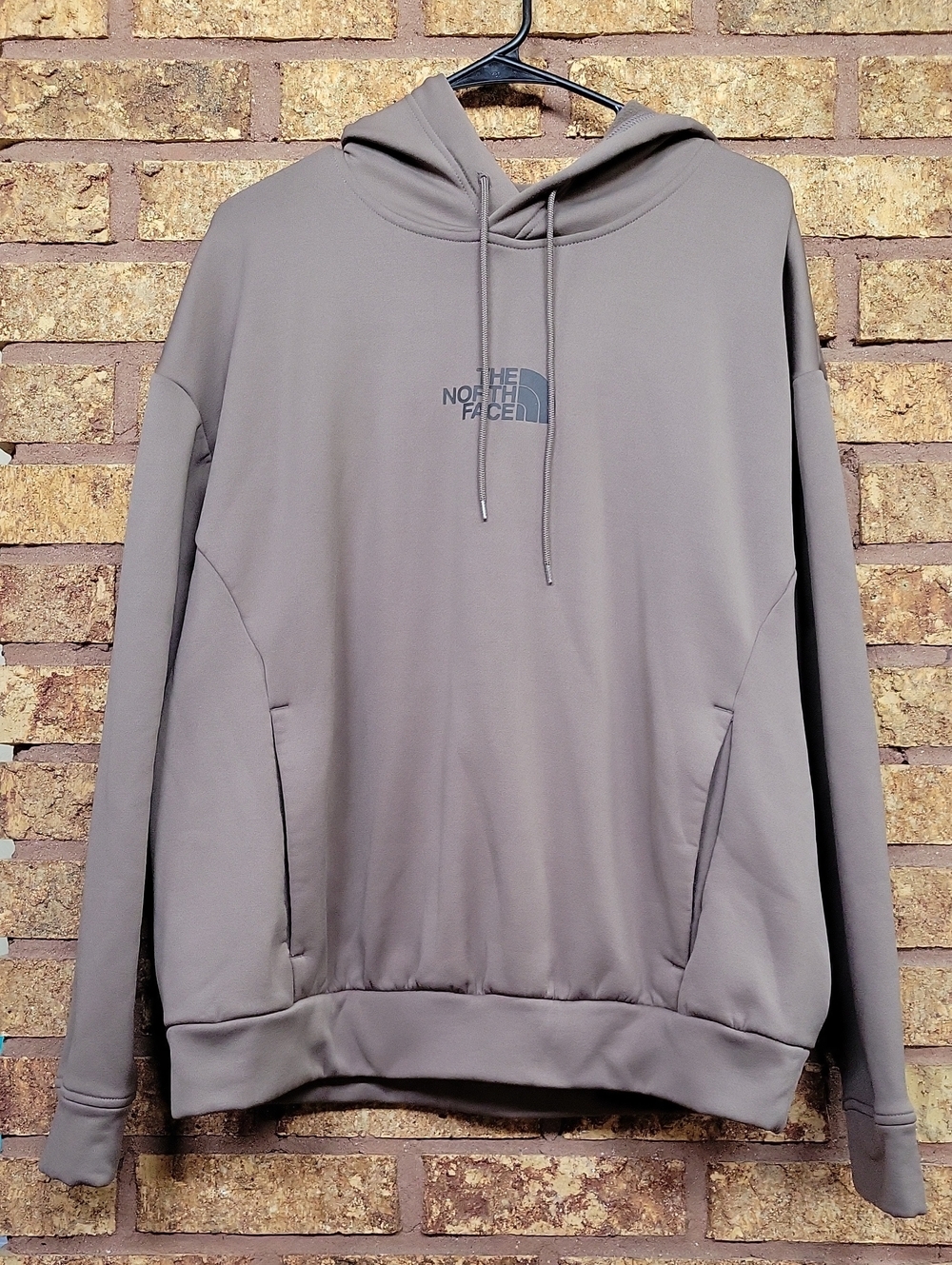The North Face Men's Hoodie Brown Stretch Size Medium Outdoor Casual Like New
